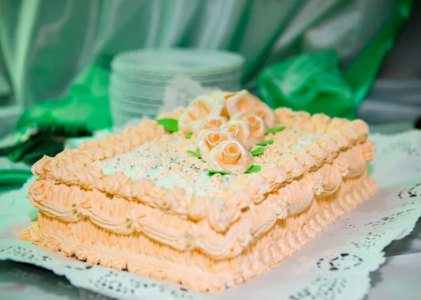 Bolo de casamento — Fotografia de Stock