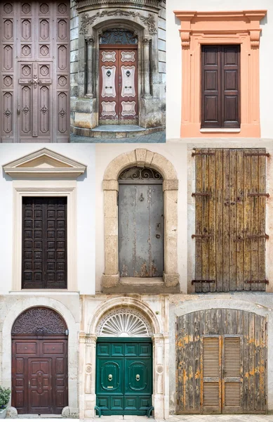 Puertas viejas — Foto de Stock