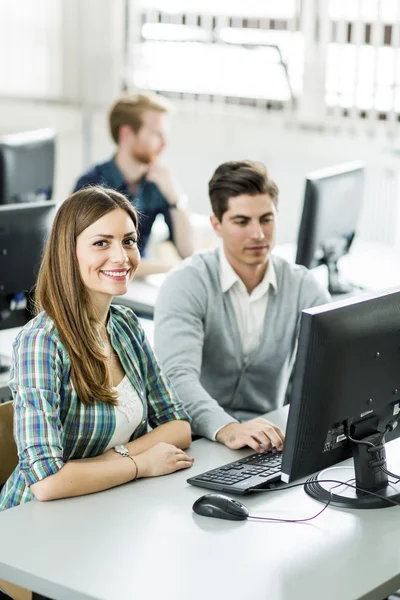 Students in the classroom — Stock Photo, Image