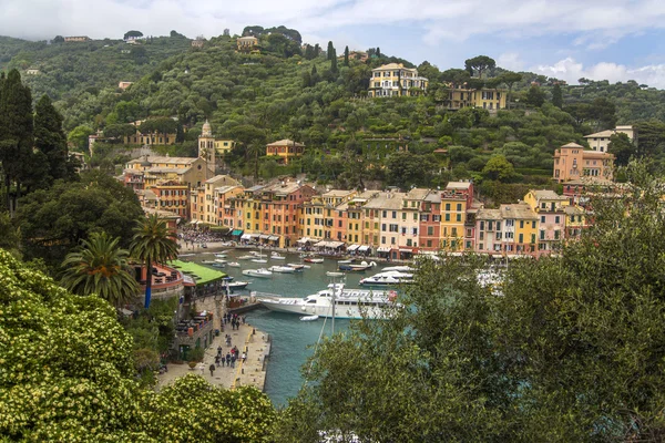 Vista di portofino, italia — Foto Stock