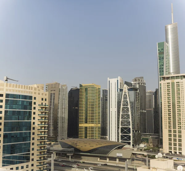 Dubai metro station — Stock Photo, Image