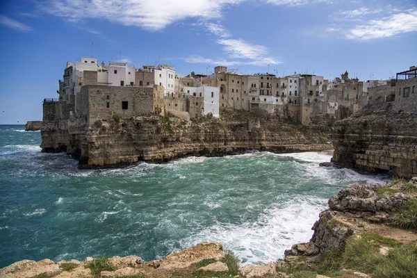 Polignano，意大利 — 图库照片