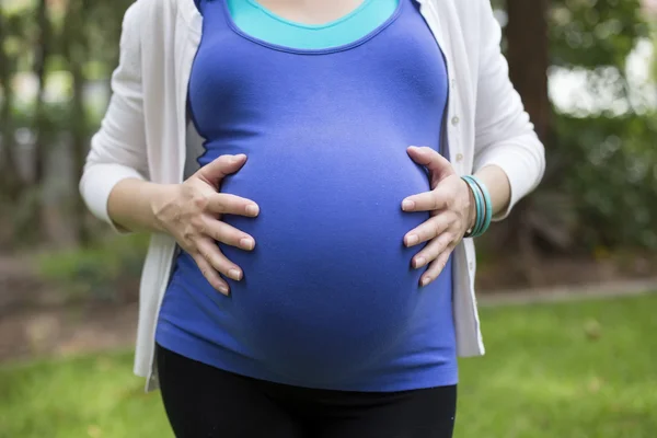 Mujer embarazada. — Foto de Stock