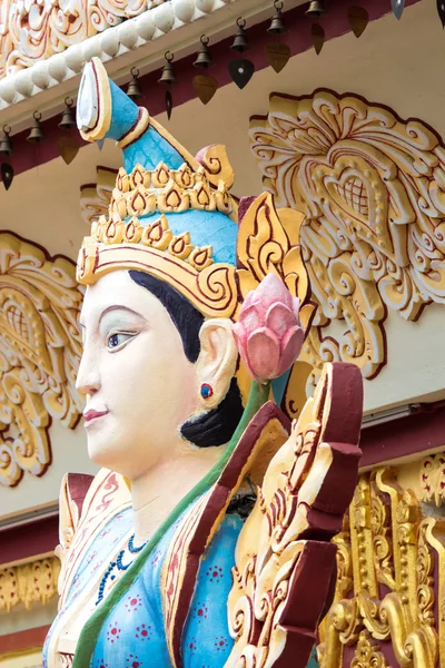 Ναός της Dhamikarama Βιρμανίας σε Penang, Μαλαισία — Φωτογραφία Αρχείου