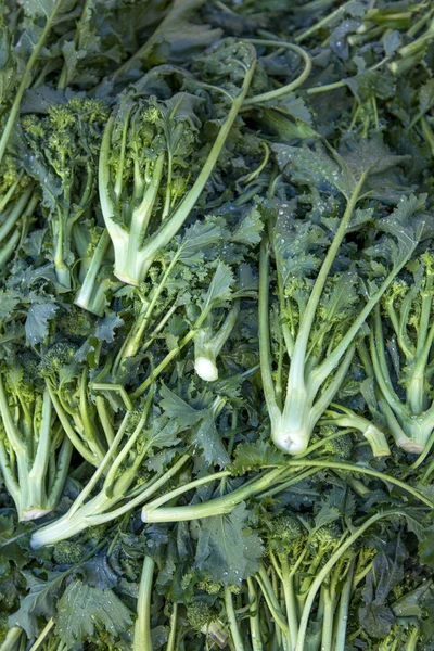 Brokuły na rynku — Zdjęcie stockowe