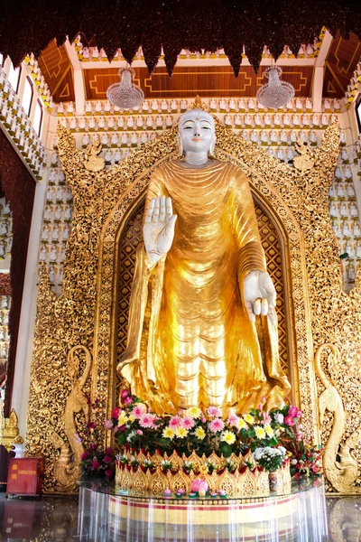 Tempio birmano di Dhamikarama a Penang, Malesia — Foto Stock