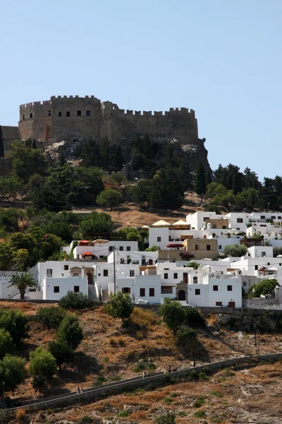 Lindos, Kreikka — kuvapankkivalokuva