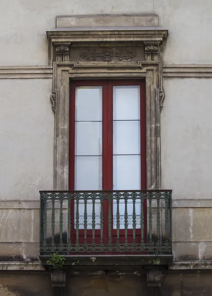 Oude Siciliaanse venster — Stockfoto