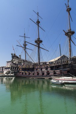 Il Galeone Neptune korsan gemisi Cenova, İtalya