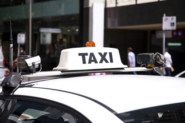 Detail des Taxiwagens — Stockfoto