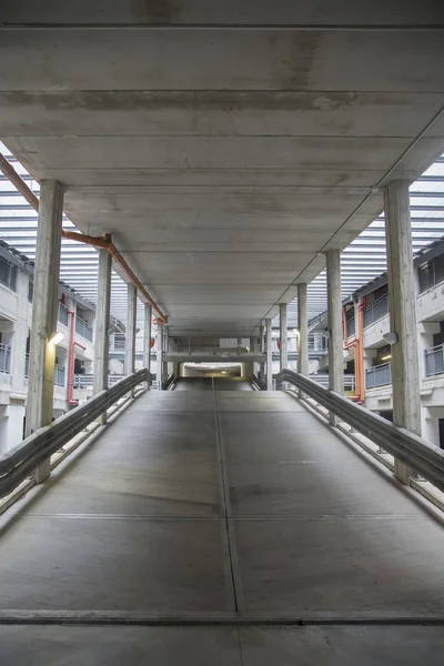 Parking garage entrance — Stock Photo, Image