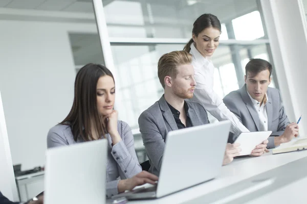 Young people in the office — Stock Photo, Image