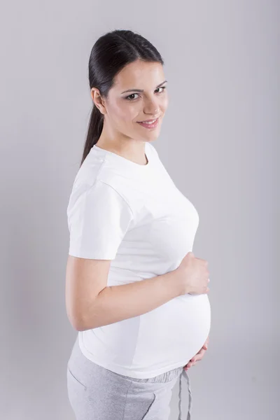 Young pregnant woman — Stock Photo, Image