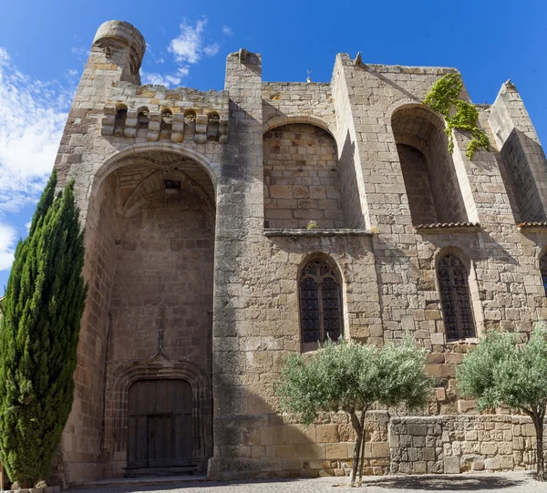 Sainte-Eulalie kilise Cruzy, Fransa — Stok fotoğraf