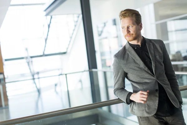 Young man in the office — Stock Photo, Image