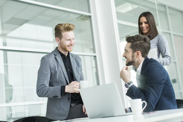 Young people in the office — Stock Photo, Image