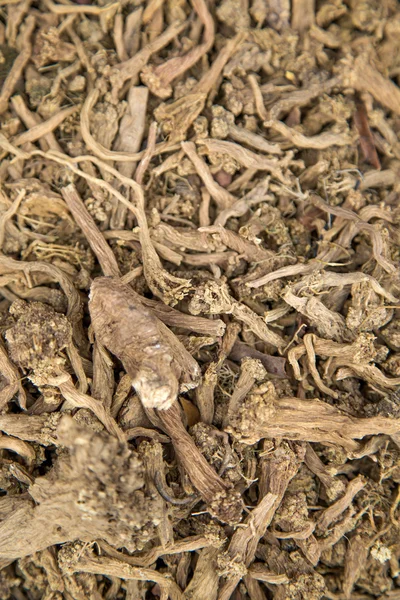 Dry herbs at market — Stock Photo, Image