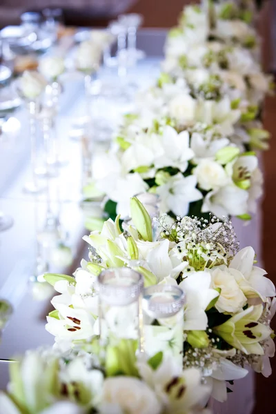 Wedding floral decorations — Stock Photo, Image