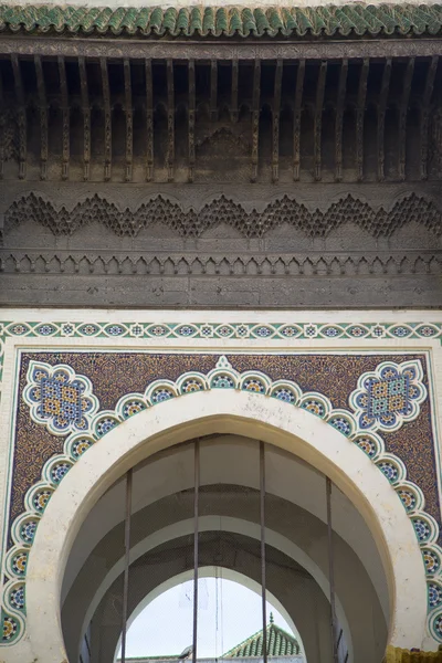 Gate detail  from Fez — Stock Photo, Image