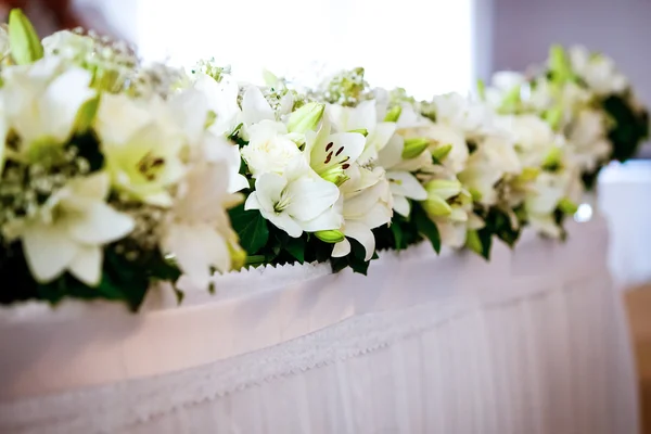 Decoraciones florales de boda — Foto de Stock