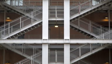 Modern merdiven görünümü