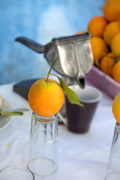 Friss narancs közelről — Stock Fotó