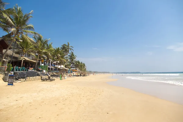 Hikkaduwa strand bei sri lanka — Stockfoto