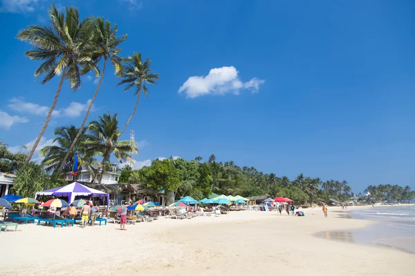 Mirissa plaży w Sri Lanka — Zdjęcie stockowe