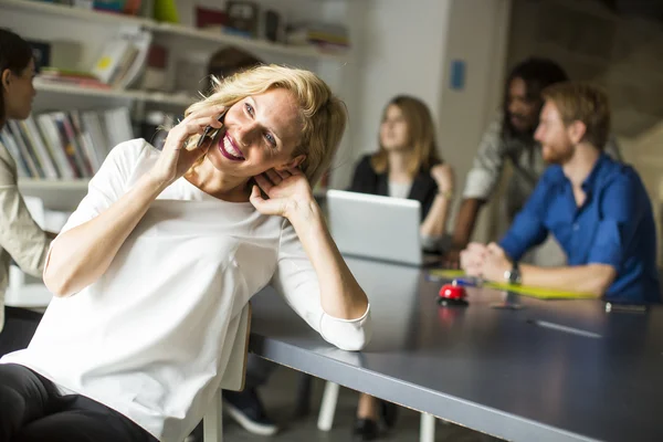 Multiethnic people in the office — Stock Photo, Image