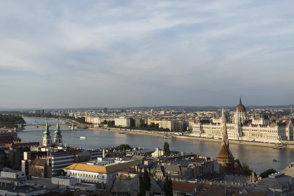 Vue panoramique à Budapest — Photo