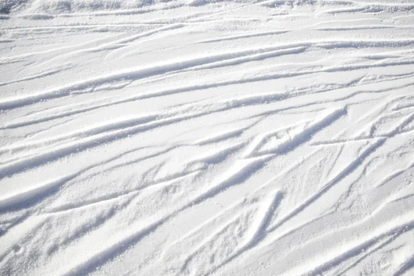 Sendero de nieve backgro — Foto de Stock