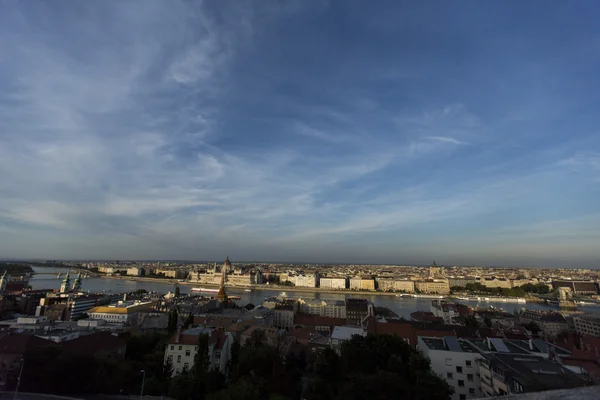 Schilderachtig uitzicht in Budapest — Stockfoto