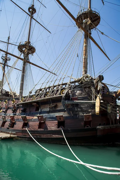 Il Galeone Neptune pirátská loď — Stock fotografie