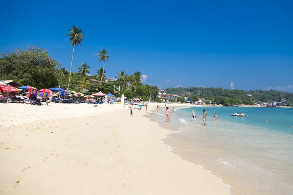 Plaży Hikkaduwa w sri lanka — Zdjęcie stockowe