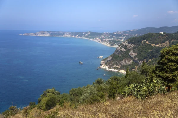 Costline em Corfu, Grécia — Fotografia de Stock