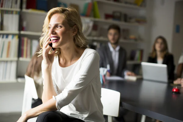 Young people in the office — Stock Photo, Image