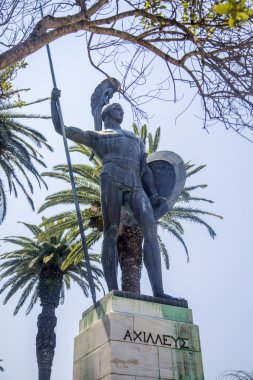 Achilleion heykeli, Korfu