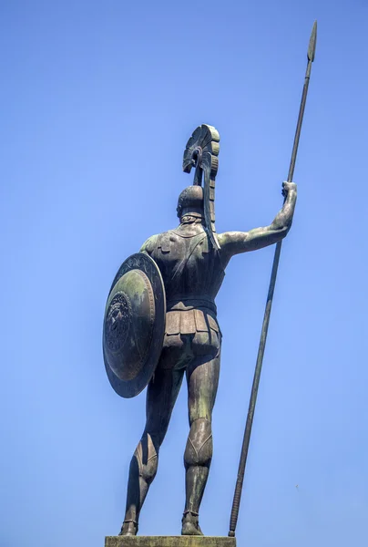 Estátua de Aquiles em Corfu — Fotografia de Stock
