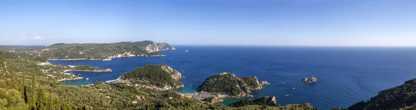 Vista em Paleokastritsa, Corfu — Fotografia de Stock