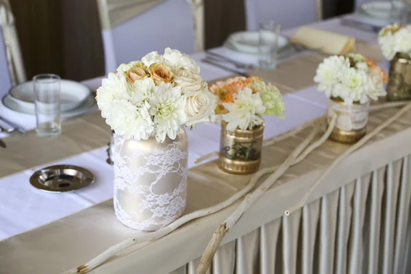 Boda decoración de mesa —  Fotos de Stock