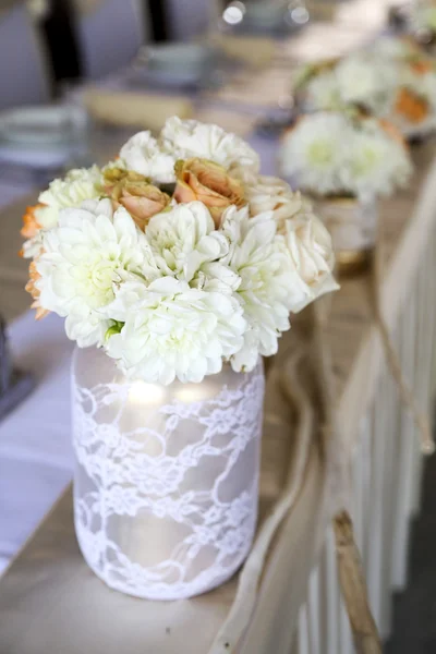 Boda decoración de mesa — Foto de Stock