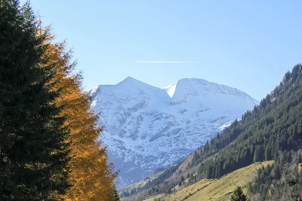 Vista en el glaciar Grossglockner — Foto de Stock