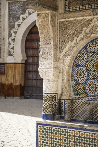 Dettaglio architettonico di Fez — Foto Stock