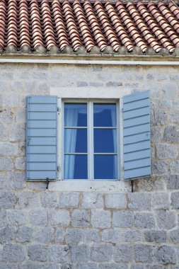 Pencerede Korcula, Hırvatistan