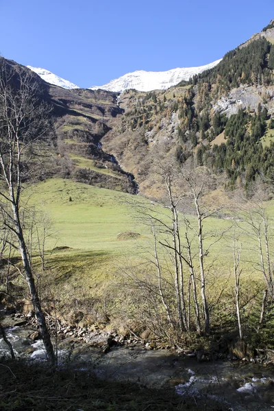 Ghiacciaio Grossglockner nelle Alpi — Foto Stock