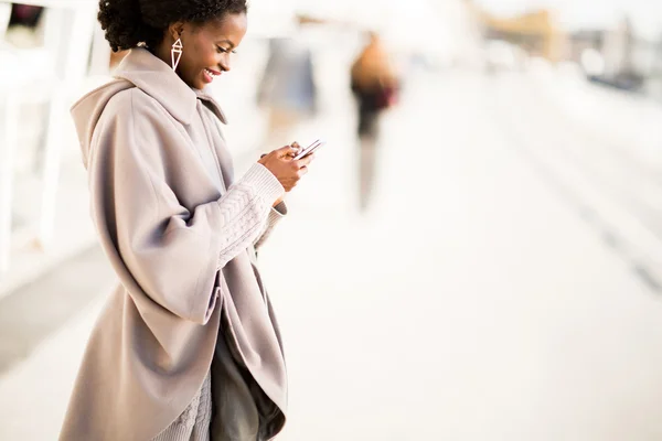 Young black woman — Stock Photo, Image