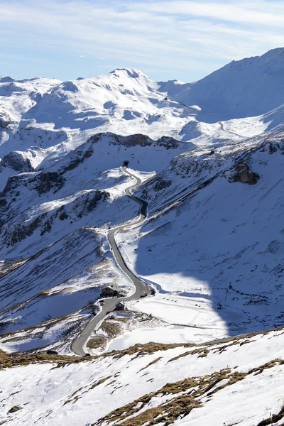 Blick auf die Winterberge — Stockfoto