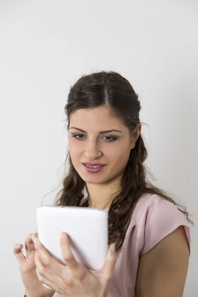 Young brunette woman — Stock Photo, Image