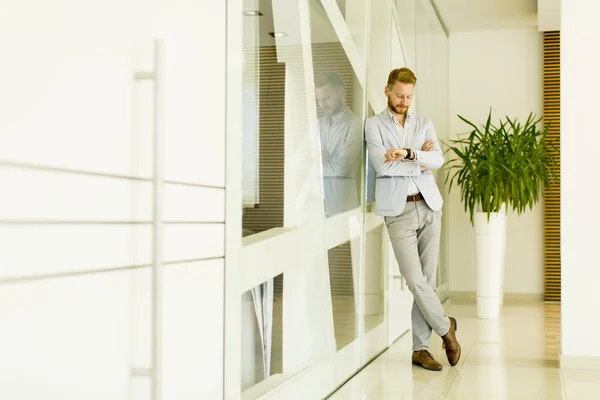 Young man in the office — Stock Photo, Image