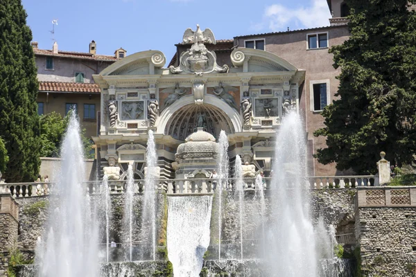 Villa d 'este in tivoli — Stockfoto